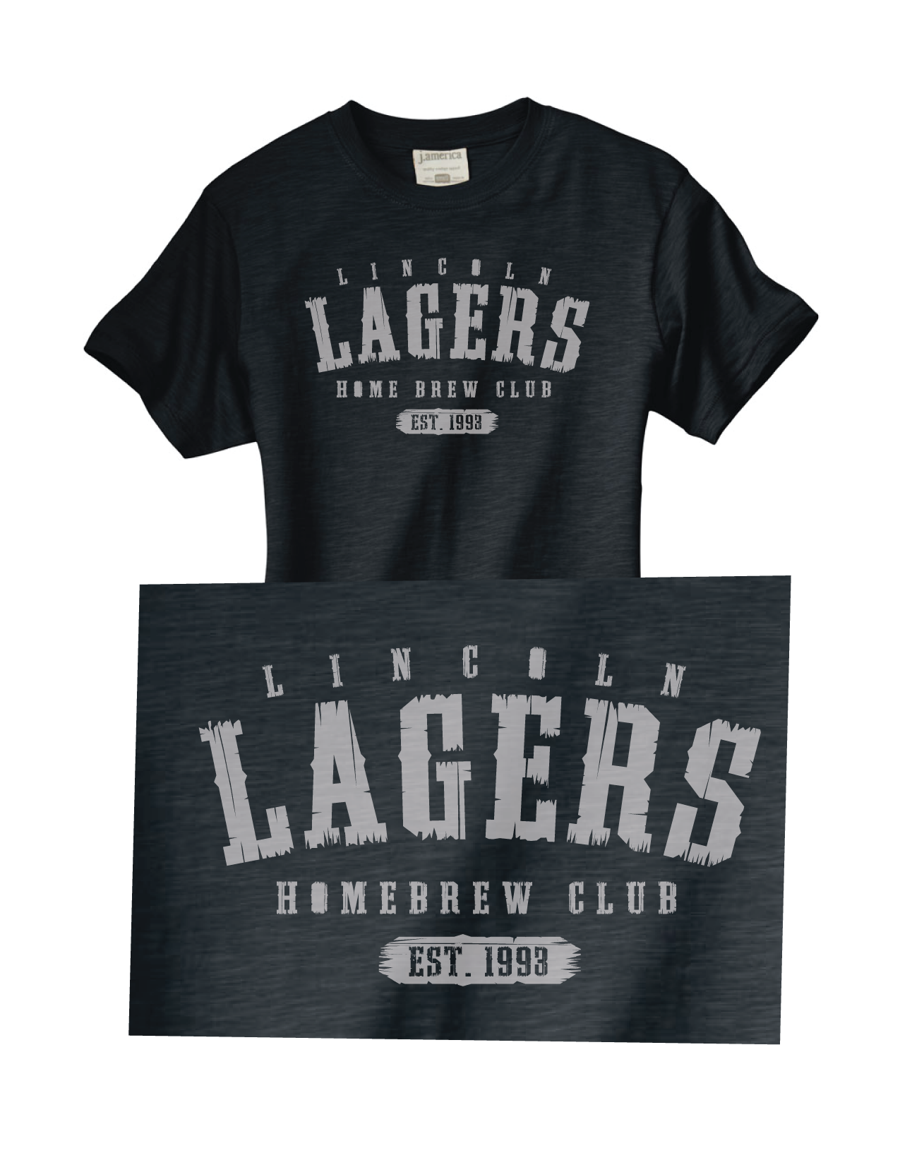lincoln lagers, screen ink, t-shirt, tees, homebrew, home brew club, lincoln, nebraska